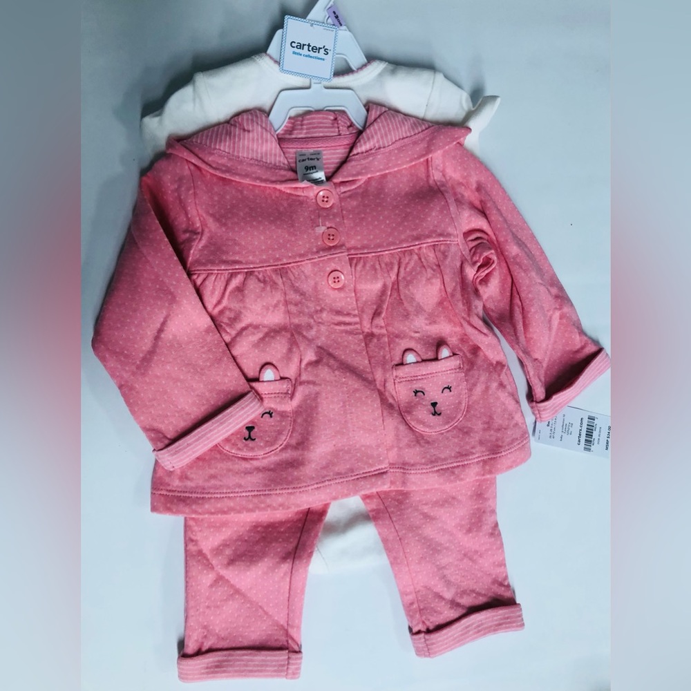 NEW Carter’s baby girl set - Picture 1 of 3